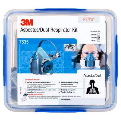 3M™ Asbestos/Silca Respirator Kit (P2/P3) M7535