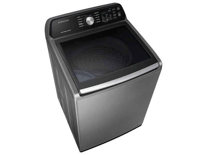 4.5 cu. ft. Capacity Top Load Washer with Active WaterJet in Platinum