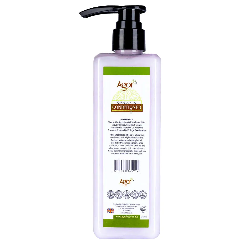 Agor Organic Nourish Moisturize And Volumize Conditioner 500ml