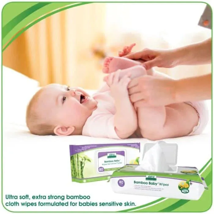 Aleva Bamboo Baby Wipes - 30ct