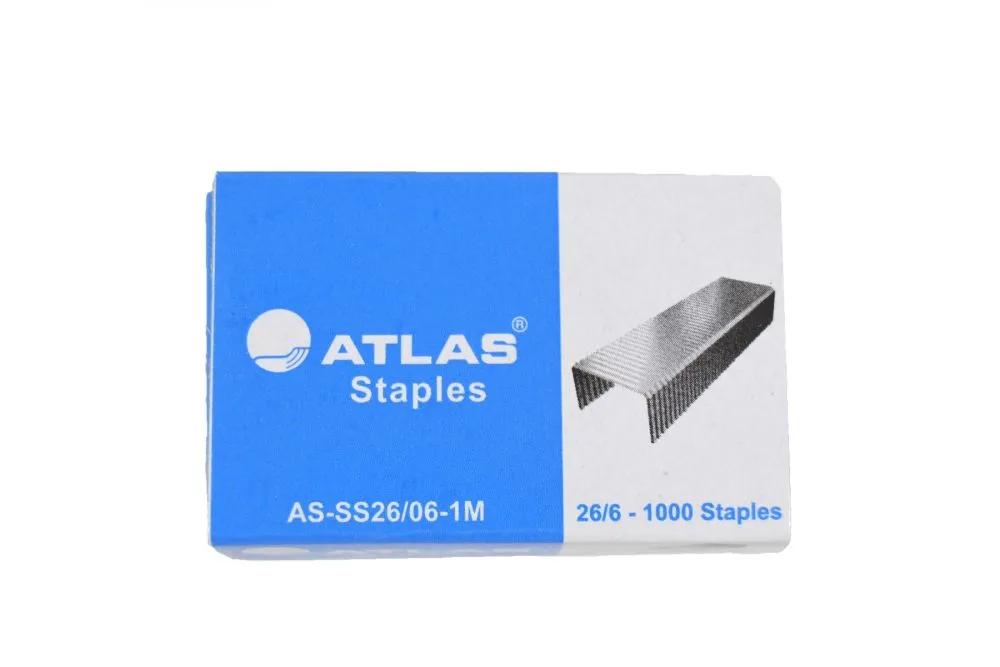 Atlas Staple Pin 26/6 Box Of 20pkt