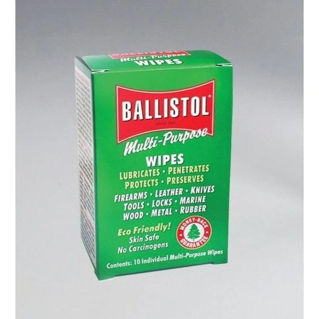 Ballistol Wipes - 10 pack