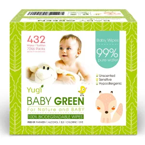 Biodegradable Baby Wipes Unscented