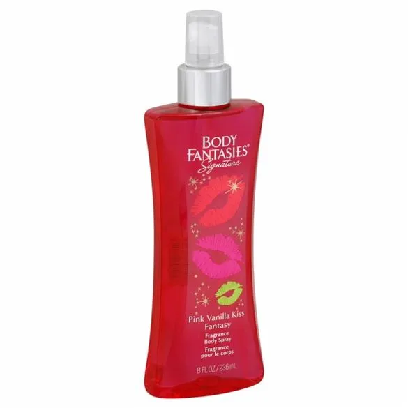 Body Fantasies Body Spray Pink Vanilla Kiss 236 ml