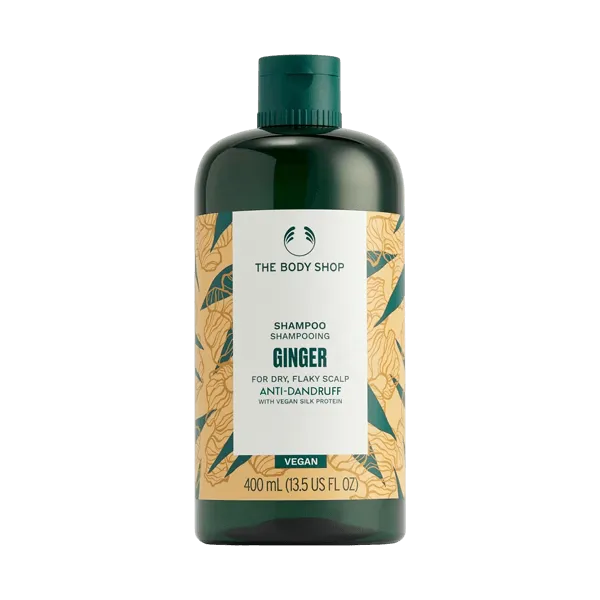 BODY SHOP GINGER ANTI DANDRUFF SHAMPOO 400ML