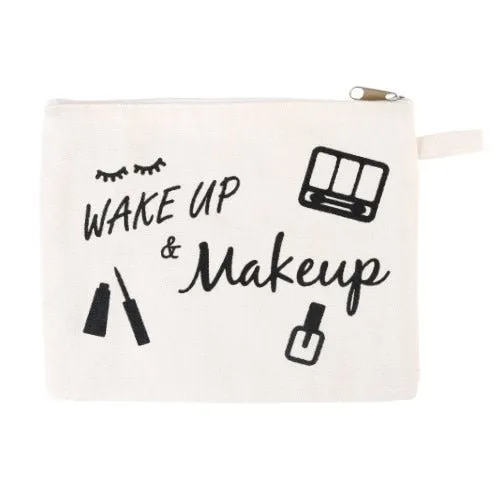 Canvas Makeup Bag