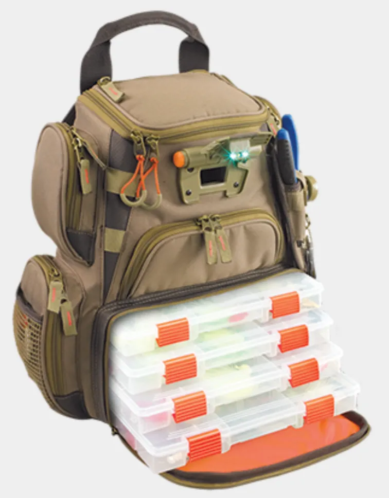 CLC Wild River WT3503 Tackle Tek™ Recon – Lighted Compact Backpack