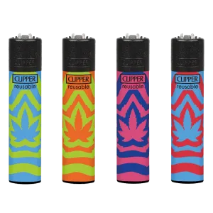 Clipper Lighters - Illusion Weed