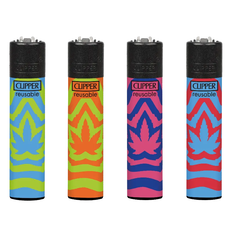 Clipper Lighters - Illusion Weed