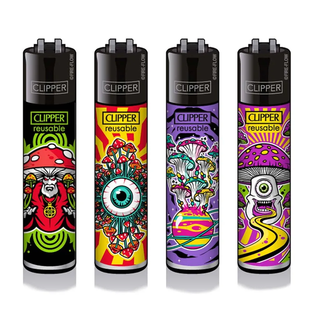 Clipper Lighters - Shrooms #10