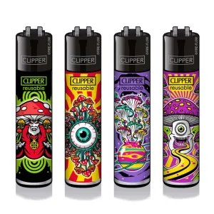 Clipper Lighters - Shrooms #10