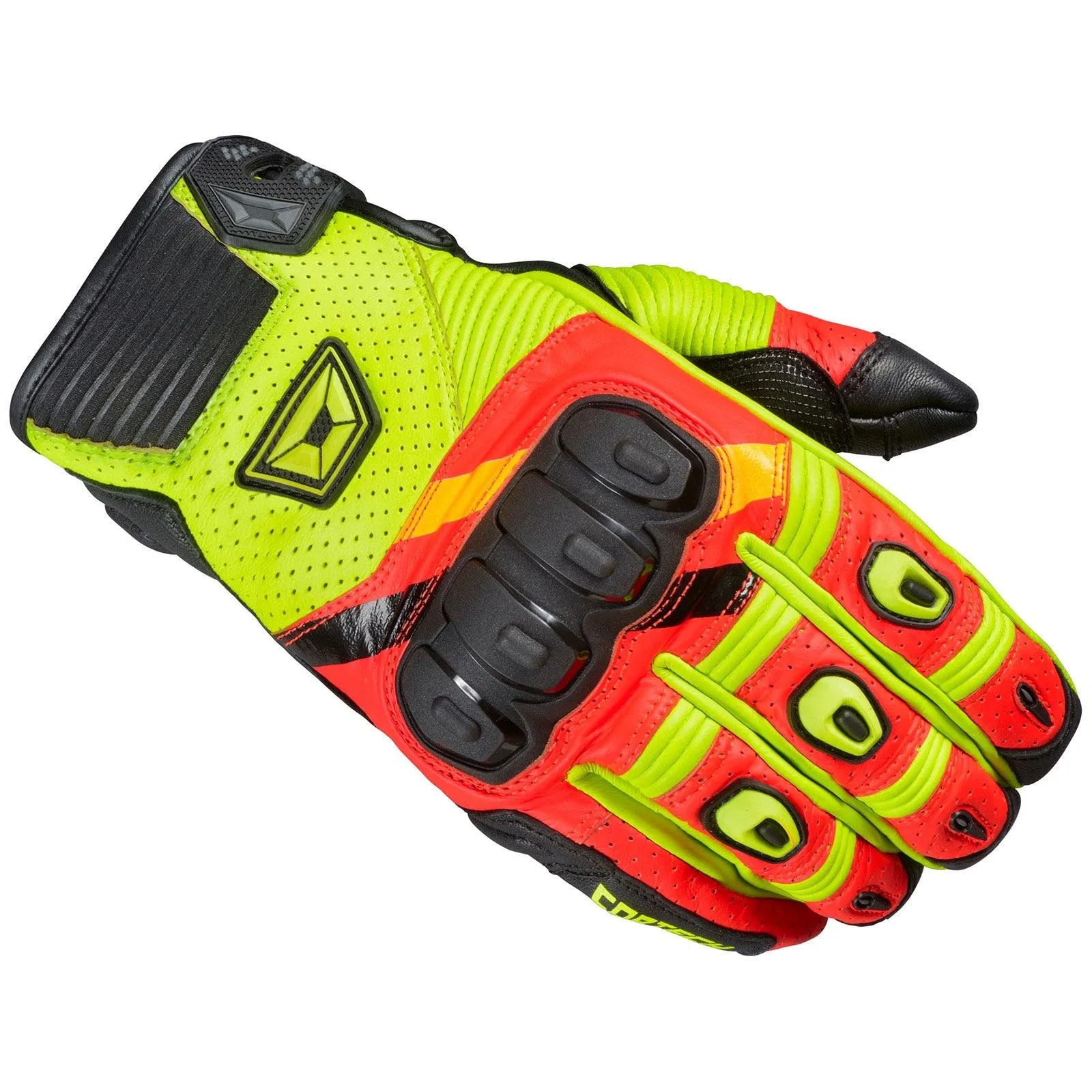 Cortech Manix ST Men's Glove - Red/Hi-Viz