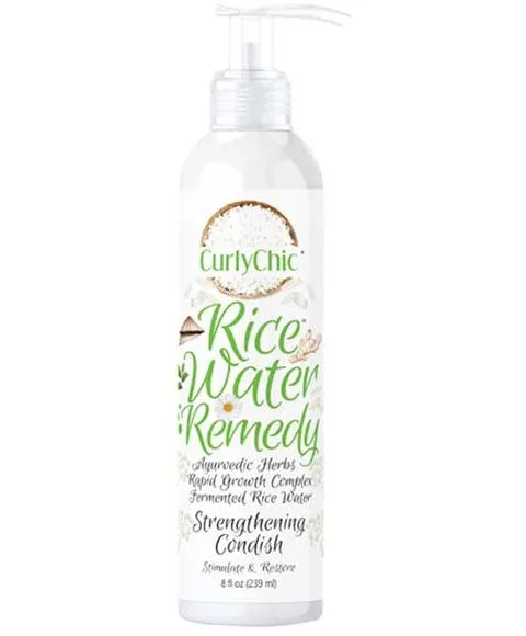 Curly Chic Rice Water Remedy Strengthening Condish Stimulate and Restore 239ml