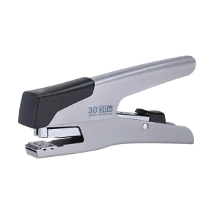 Deli Silver Effortless Plier Stapler 30sheets,24/6 & 26/6