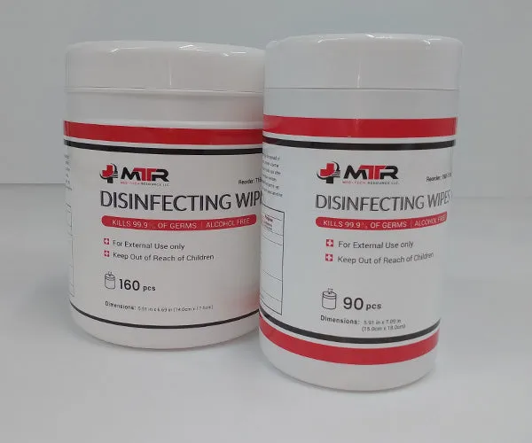 Disinfectant Wipes (alcohol free)