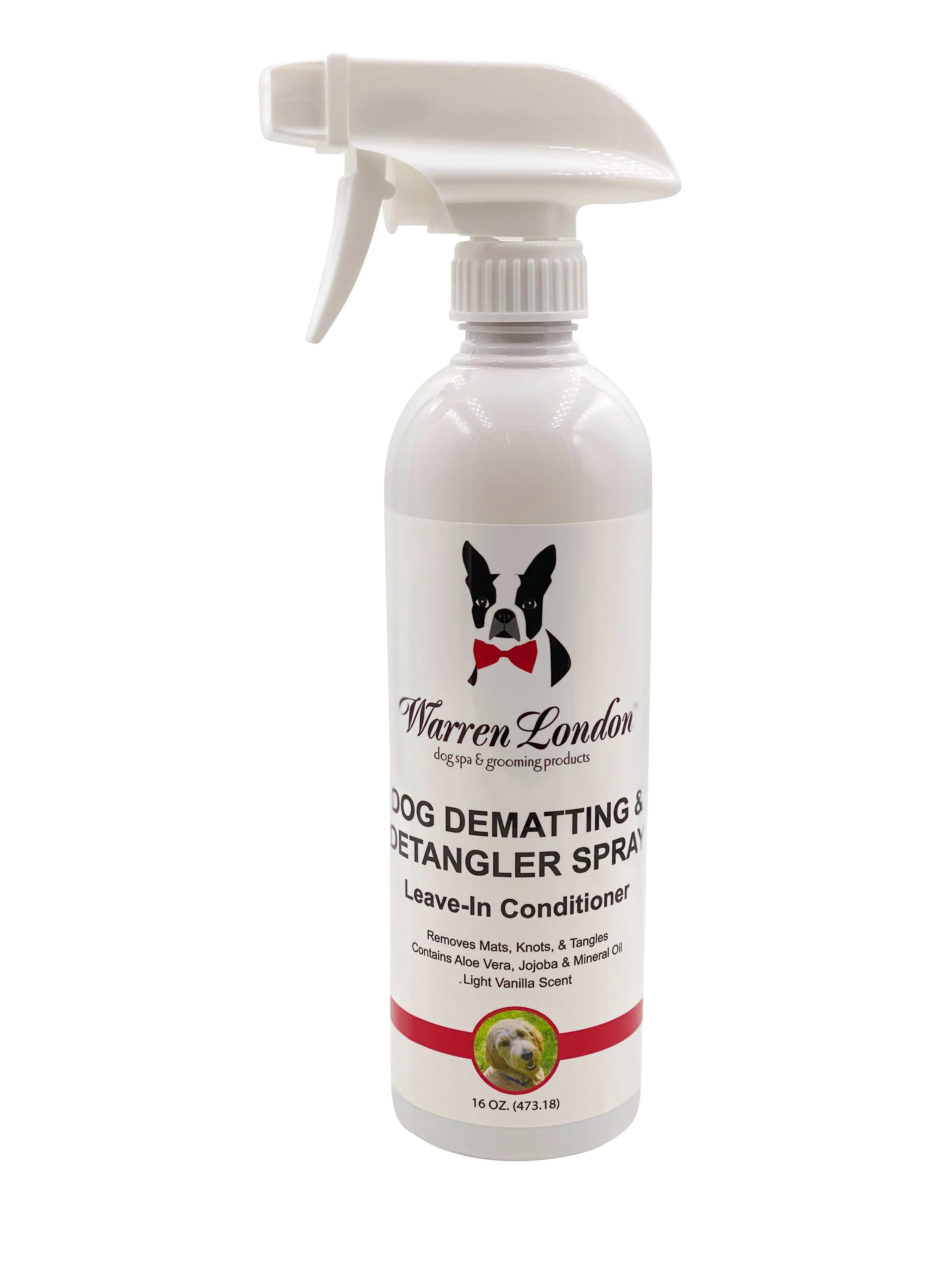 Dog De-matting and Detangler Spray - Leave-In Conditioner