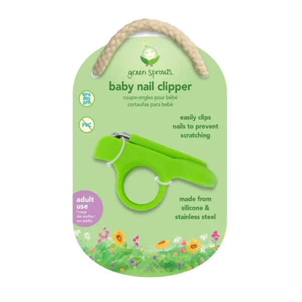 Green Sprouts Baby Nail Clipper - Adult Use Only (Green)