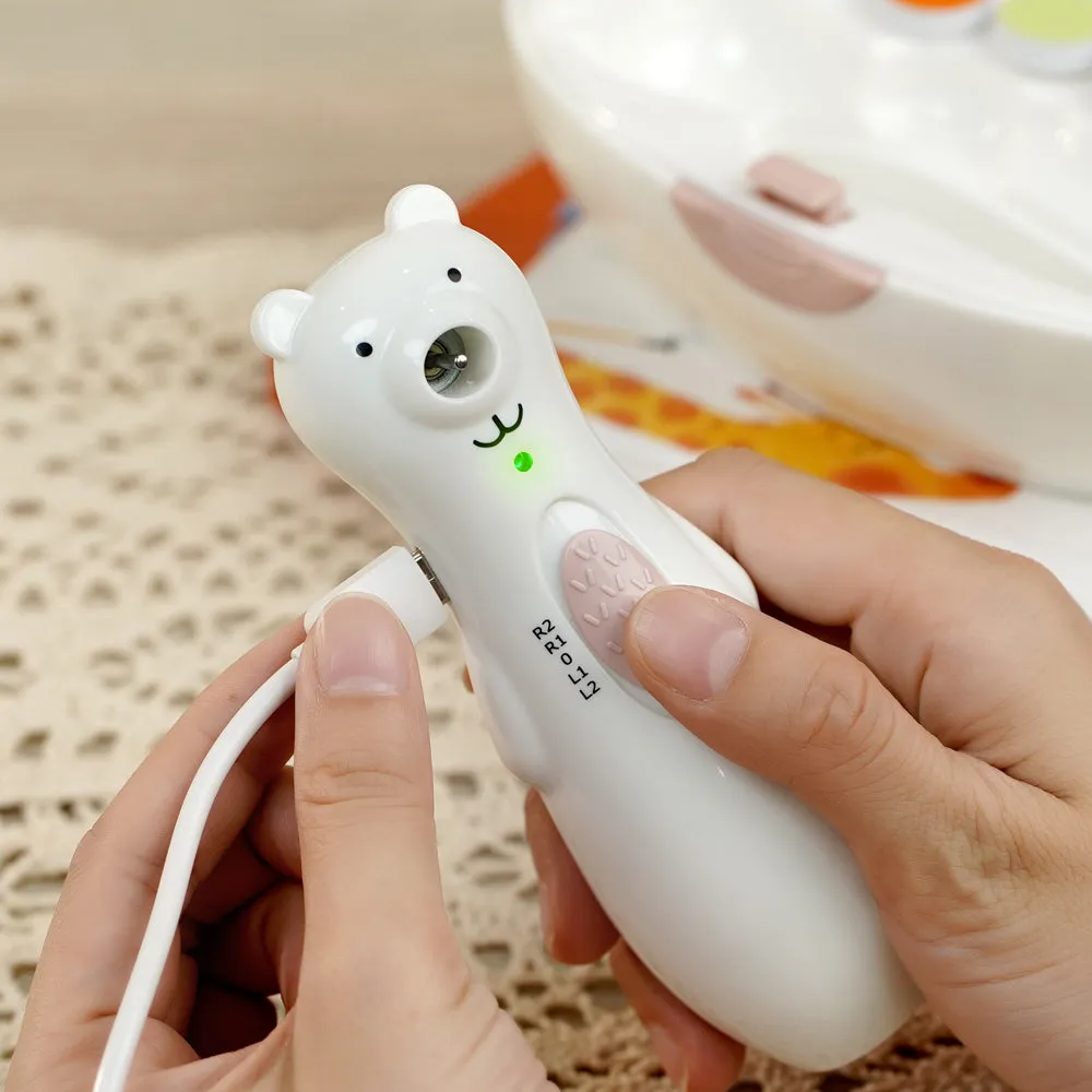 Haakaa Happii Bear Rechargeable Nail Trimmer Set