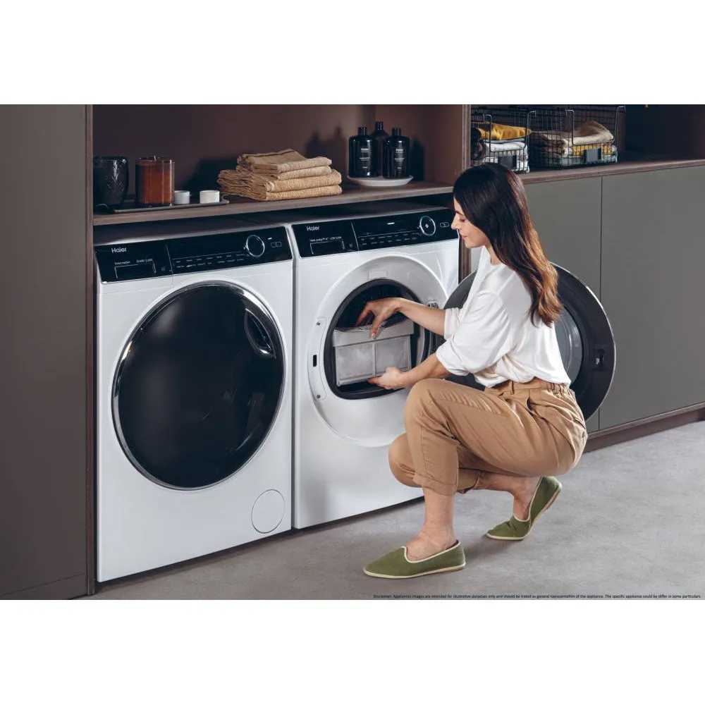 Haier I-Pro Series 7 Plus 7KG Freestanding Heat Pump Tumble dryer - White | HD90-A3Q979U1