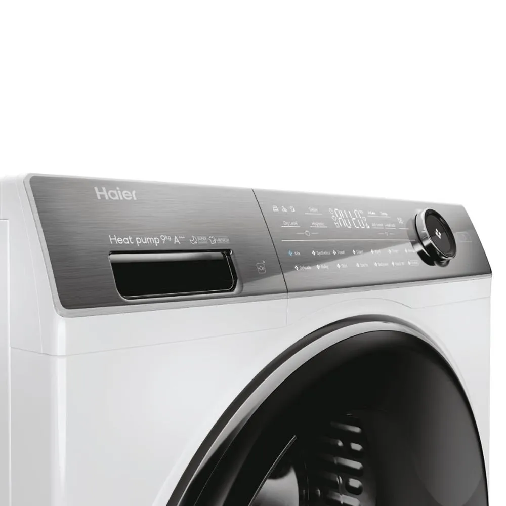 Haier I-Pro Series 7 Plus 7KG Freestanding Heat Pump Tumble dryer - White | HD90-A3Q979U1