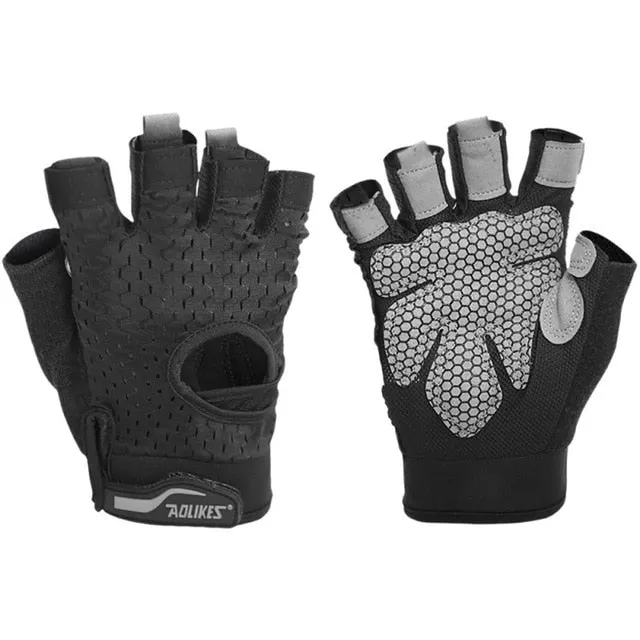 Half Finger Training Gloves Anti-slip