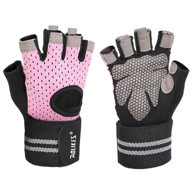 Half Finger Training Gloves Anti-slip