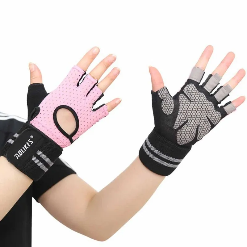 Half Finger Training Gloves Anti-slip