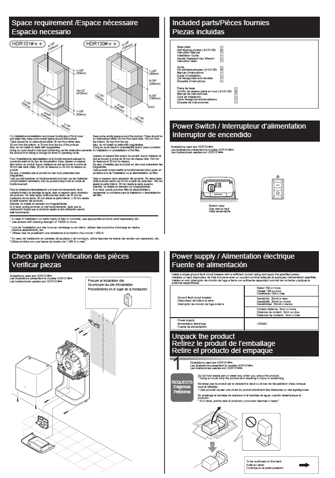 HDR101#WH, TOTO Clean Dry White Automatic High Speed