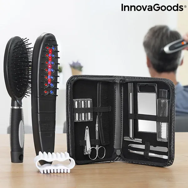 InnovaGoods Electric Anti-Hair Loss Set (12 Pieces)