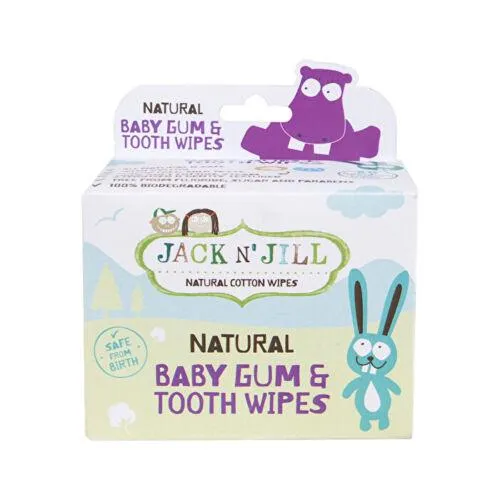 Jack N Jill Baby Gum & Tooth Wipes 25 Wipes