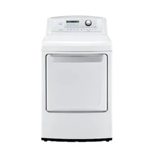 LG - 7.3 Cu. Ft. 8 Cycle Electric Dryer - White