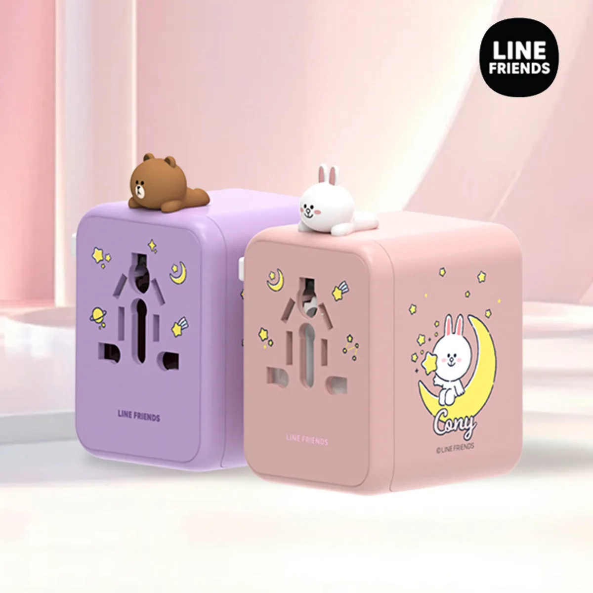 Line Friends Universal Converter 20W Fast Travel Charger