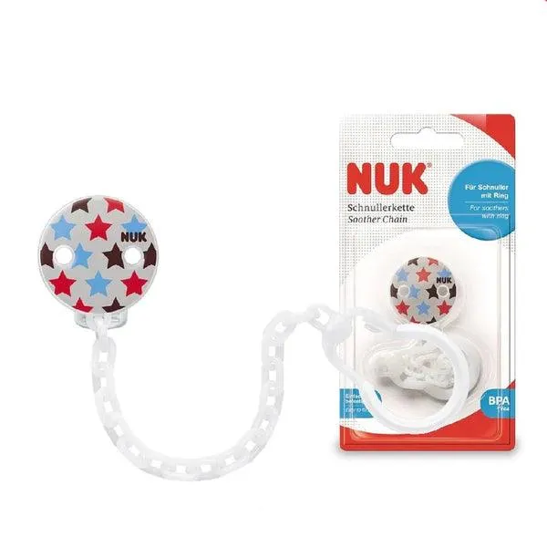 Nuk Soother Chain Assorted