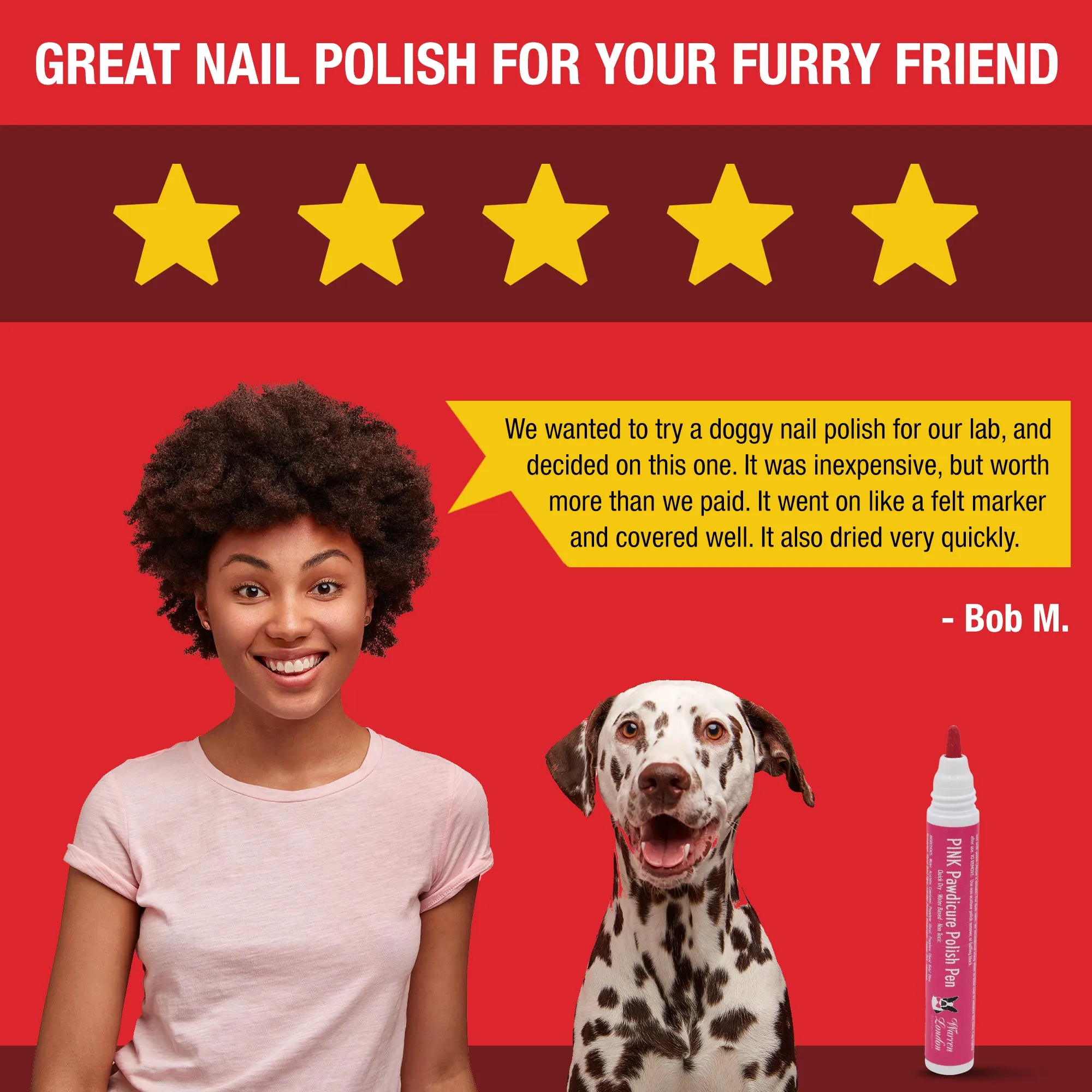 Pawdicure Polish Pens - Choose From 13 Colors! - Dog Nail Polish