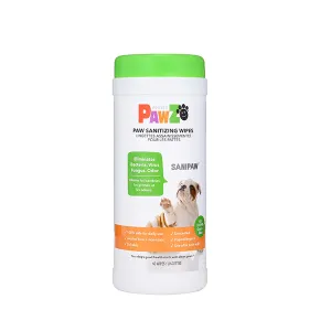 Pawz Dog Sanitizing Wipes 60ct