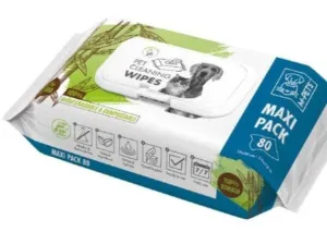 Pet Cleaning Wipes Bamboo - Maxi Pack 20 X 15 CM - 80 Pcs