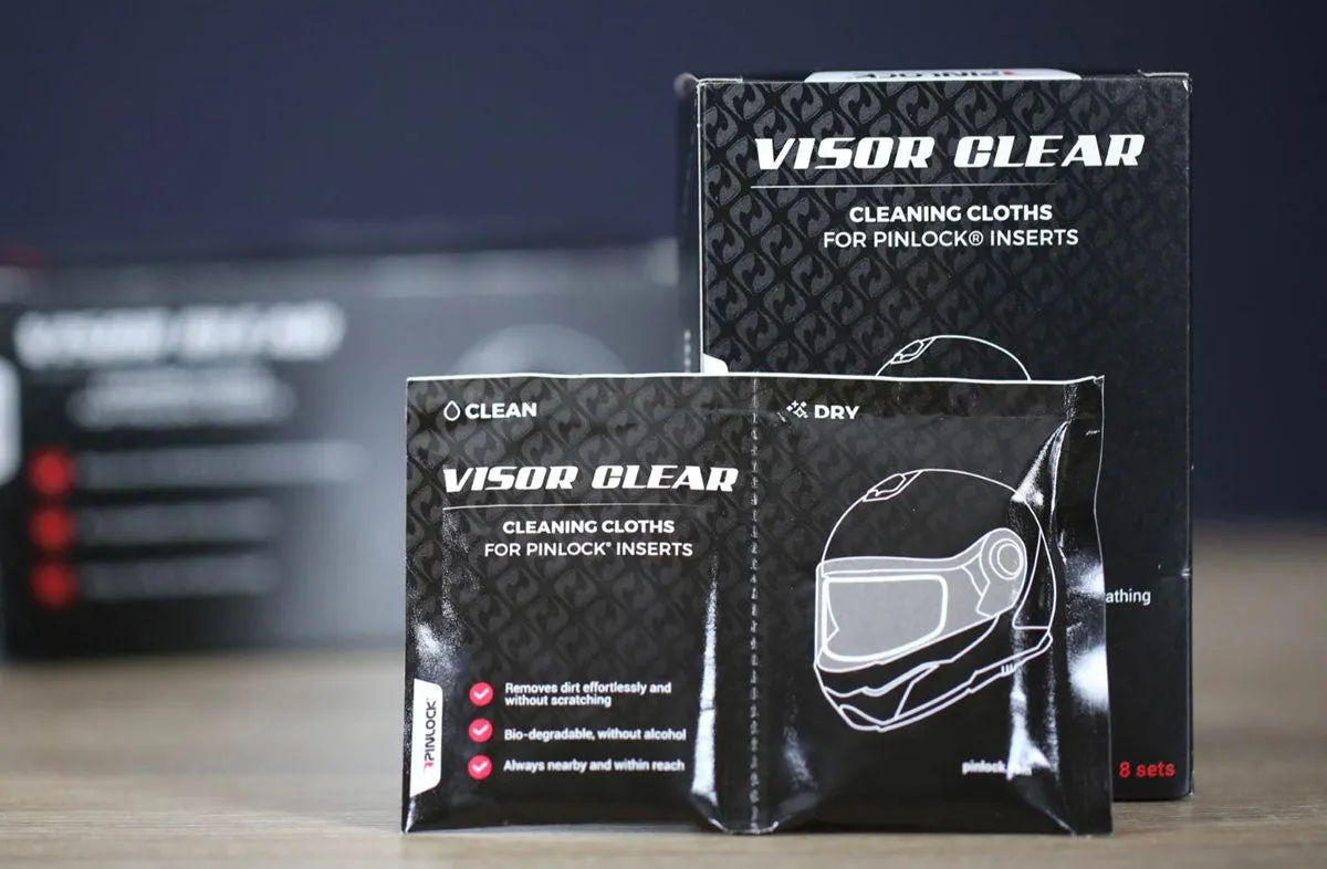 Pinlock Visor Clear Wipes