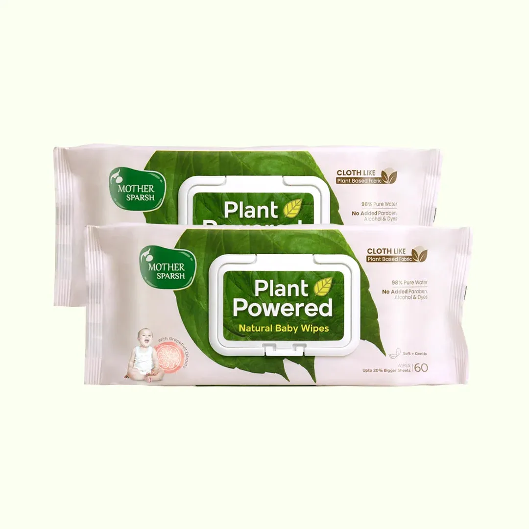 Plant Powered Baby Wipes - Grapefruit