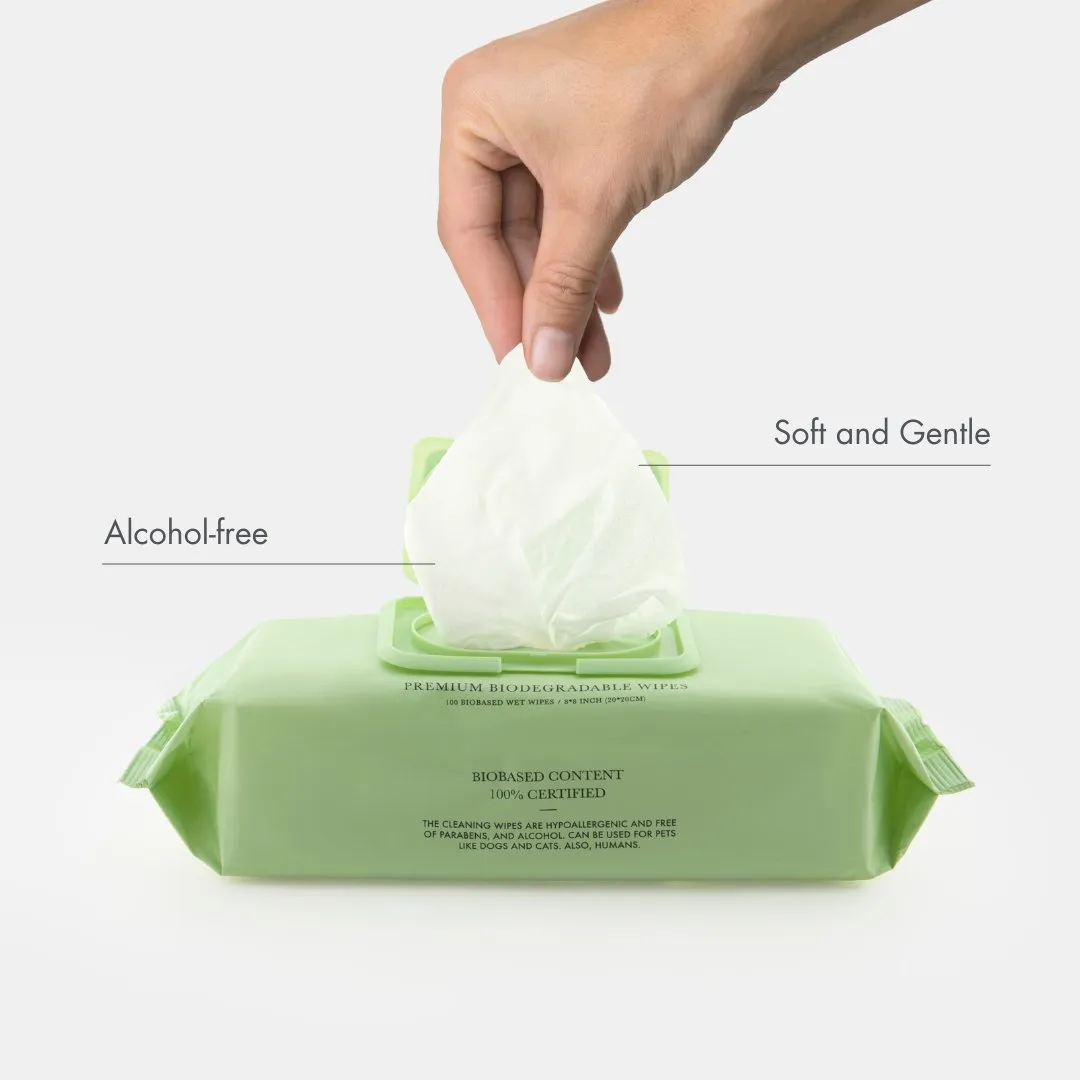 Premium Wipes - Biodegradable and Plant-Based