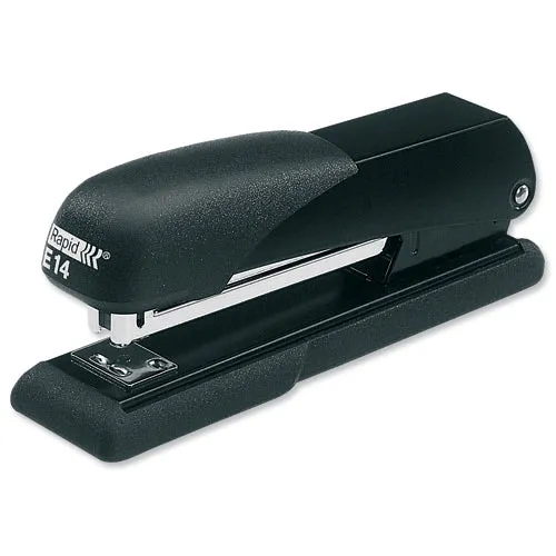 Rapid E14 Economy Stapler 24-26/6 BK 25Sheets Black