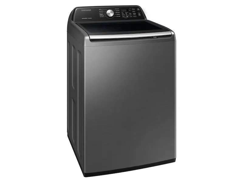 Samsung WA44A3405AP 4.4 cu. ft. Top Load Washer with ActiveWave™ Agitator and Active WaterJet in Platinum