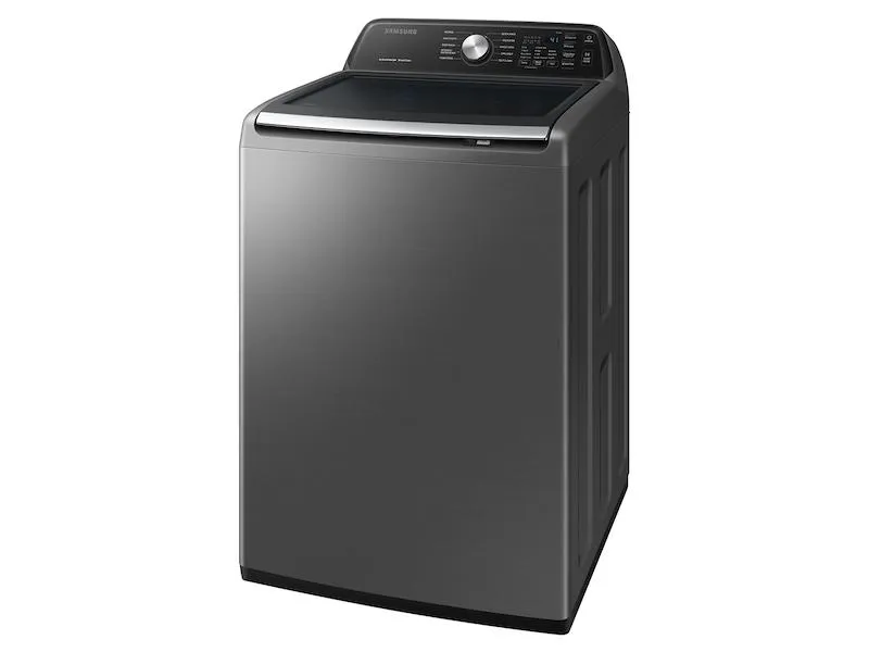 Samsung WA44A3405AP 4.4 cu. ft. Top Load Washer with ActiveWave™ Agitator and Active WaterJet in Platinum