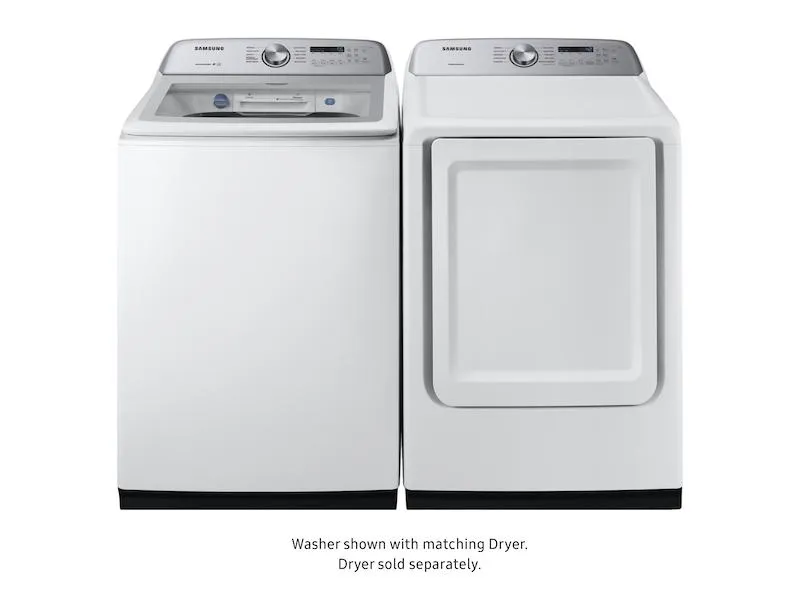 Samsung WA50R5200AW 5.0 cu. ft. Top Load Washer with Active WaterJet in White