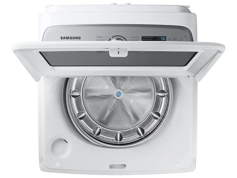 Samsung WA52DG5500AW 5.2 cu. ft. Large Capacity Smart Top Load Washer with Super Speed Wash in White