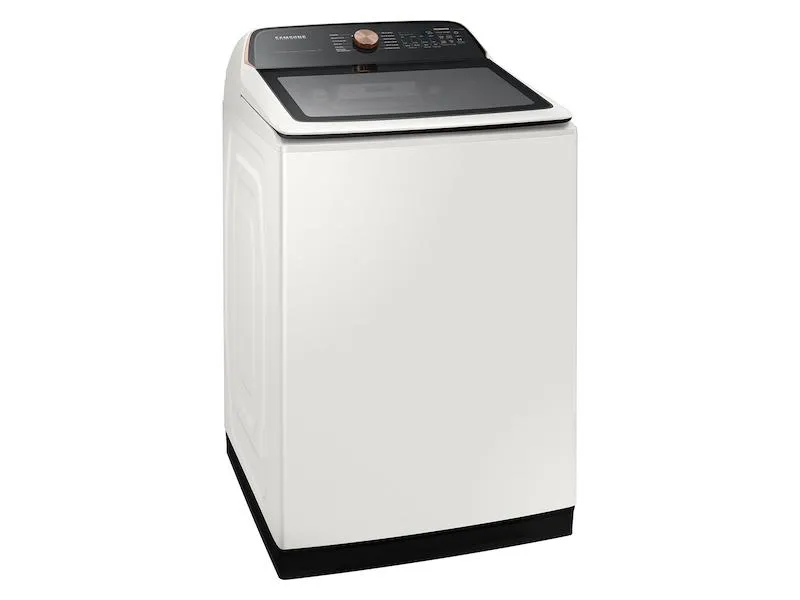 Samsung WA55CG7500AE 5.5 cu. ft. Extra-Large Capacity Smart Top Load Washer with Auto Dispense System in Ivory