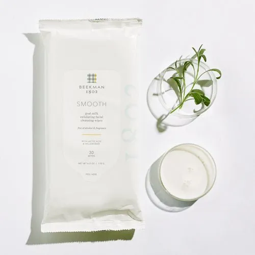 Smooth Lactic Acid & Willow Bark Face Wipes 