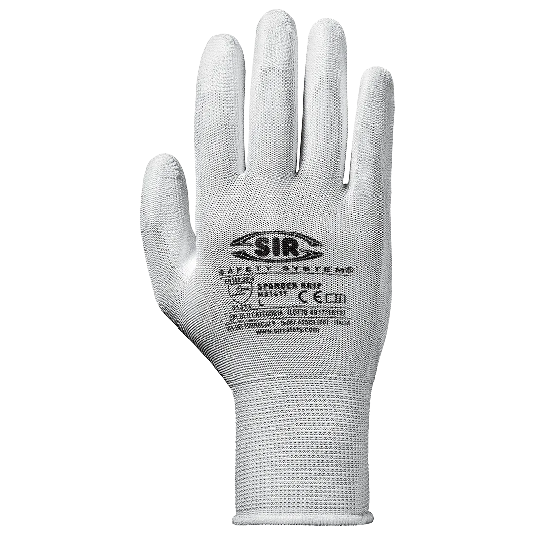 TEXTILE GLOVES AND COATED TEXTILE GLOVES - GLOVE SPANDEX GRIP