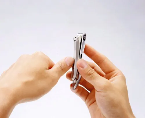 THIS EXTREMELY POPULAR NAIL CLIPPER WITH A BUILT-IN FILE