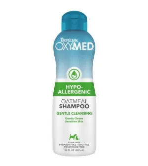 TropiClean OxyMed (Hypoallergenic) Oatmeal Shampoo For Cats & Dogs