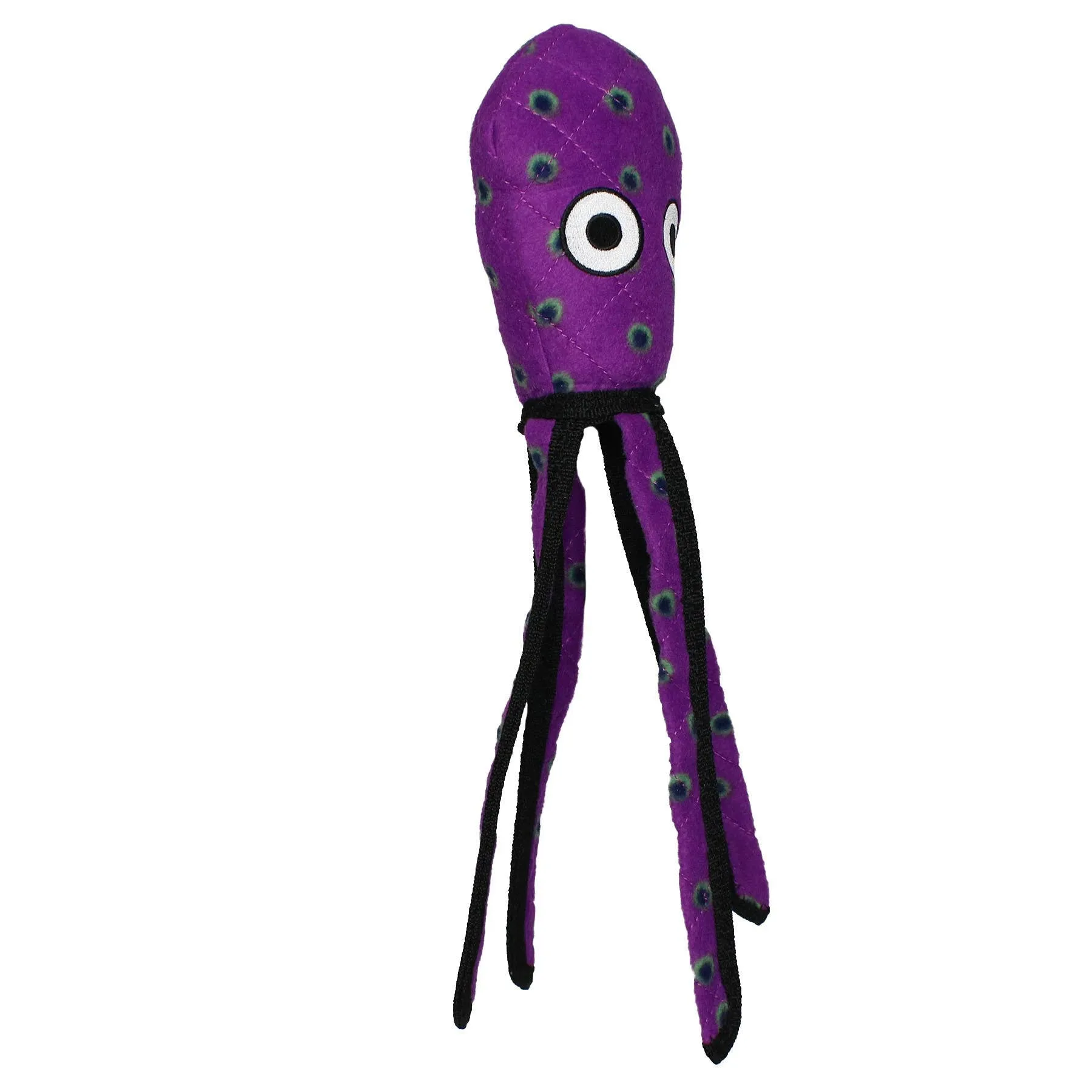 Tuffy Dog Toys - VIP Products - Tuffy Ocean Squid - Purple, Durable, Tough, Squeaky Dog Toy